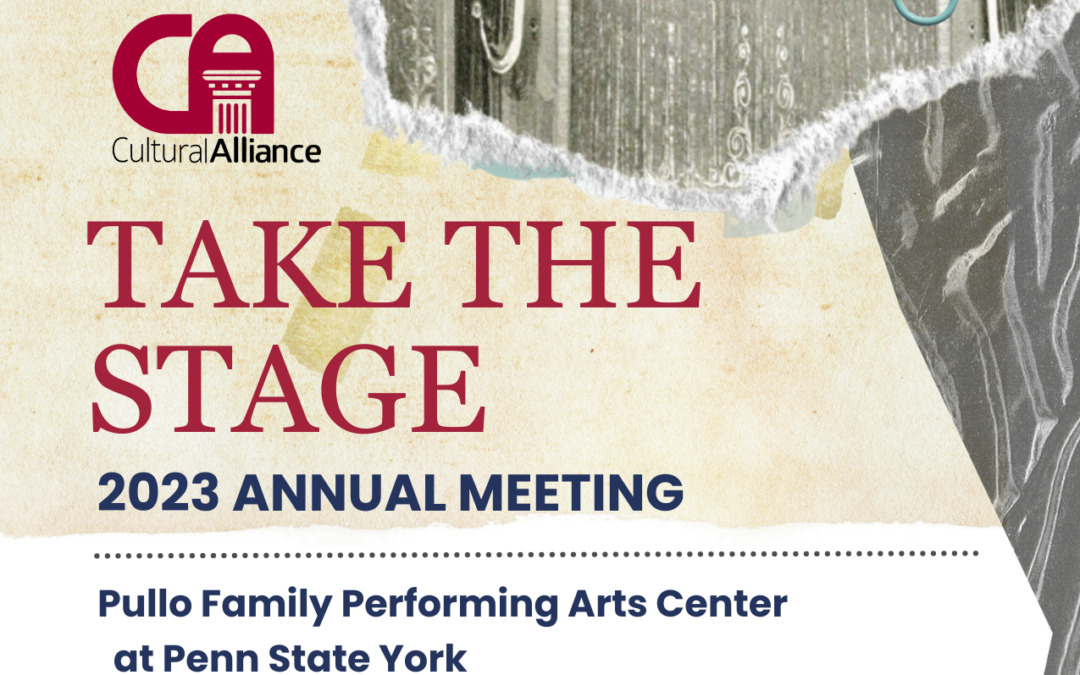Reserve Your Seat at the Cultural Alliance Annual Meeting